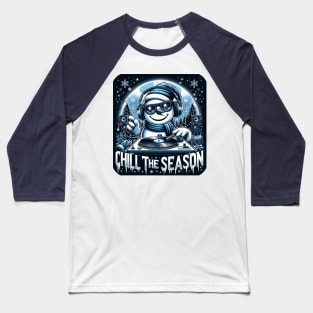 Chill the Christmas season: The Snowman DJ Baseball T-Shirt